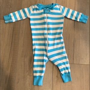 Hanna Anderson striped onesie